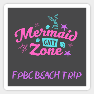 Neon Mermaid FPBC Sticker